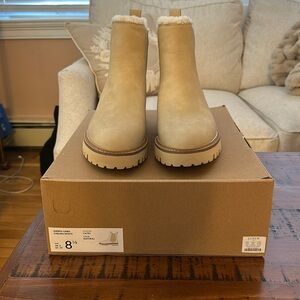 J. Crew Factory Tan Ankle Boots